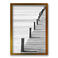 Cuadro Muelle en Gris II