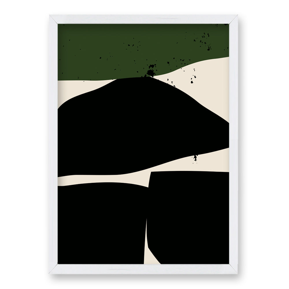 Cuadro Negro y Olivo I