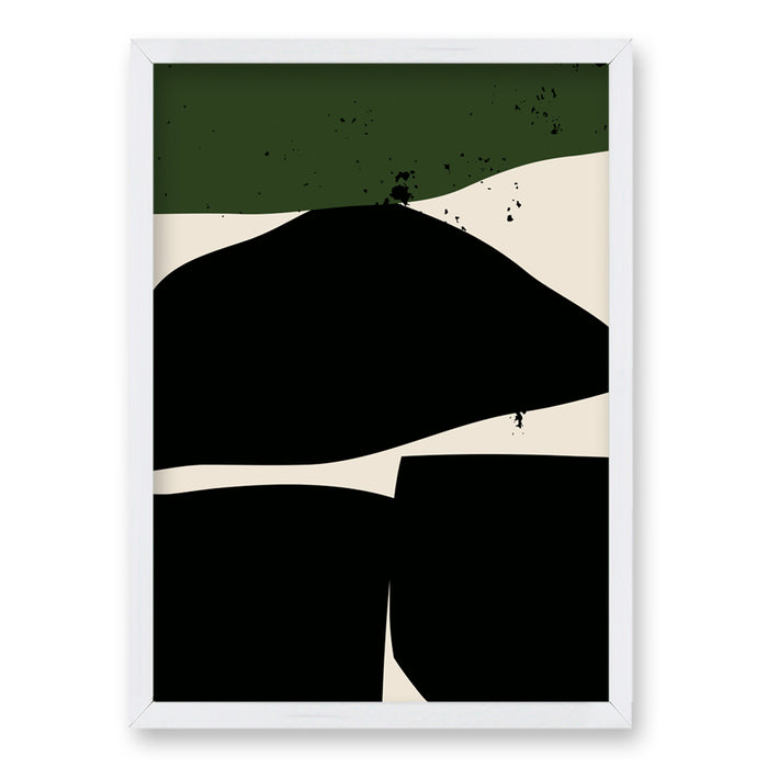 Cuadro Negro y Olivo I