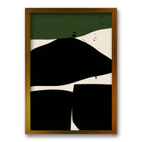 Cuadro Negro y Olivo I