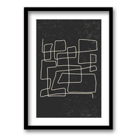 Cuadro Laberinto Fragmentado III