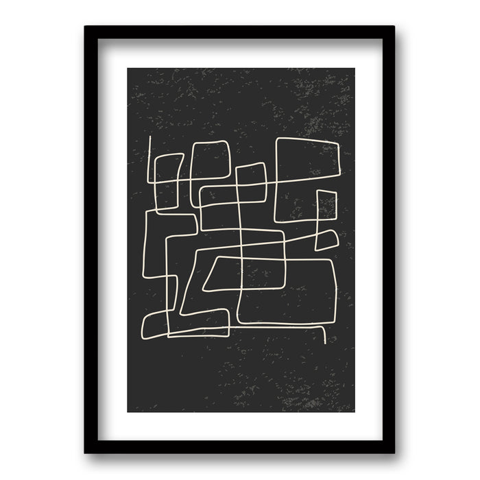 Cuadro Laberinto Fragmentado III