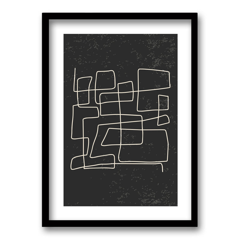 Cuadro Laberinto Fragmentado III