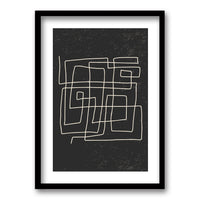 Cuadro Laberinto Fragmentado