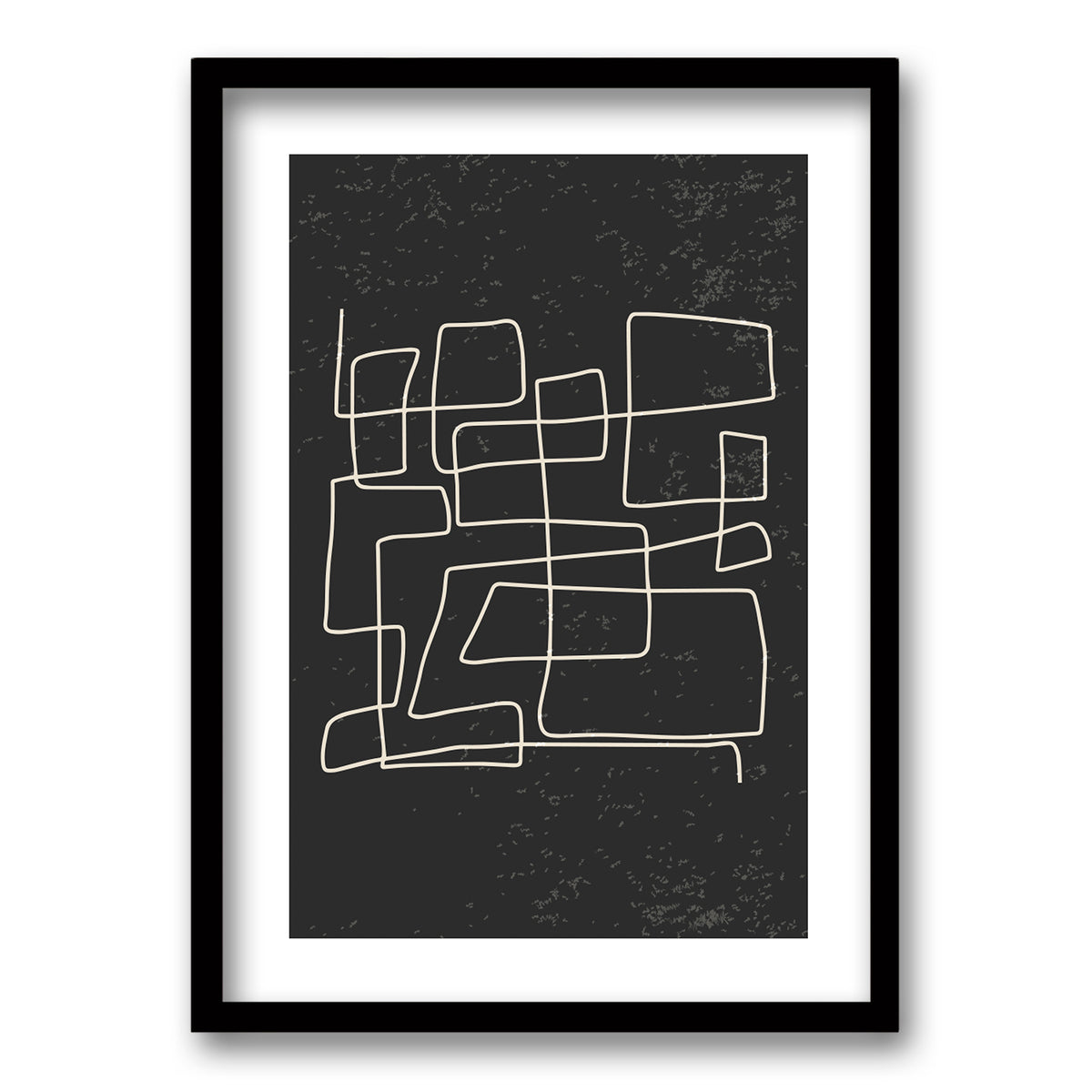 Cuadro Laberinto Fragmentado III
