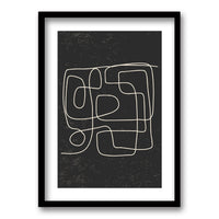 Cuadro Laberinto Fragmentado IV