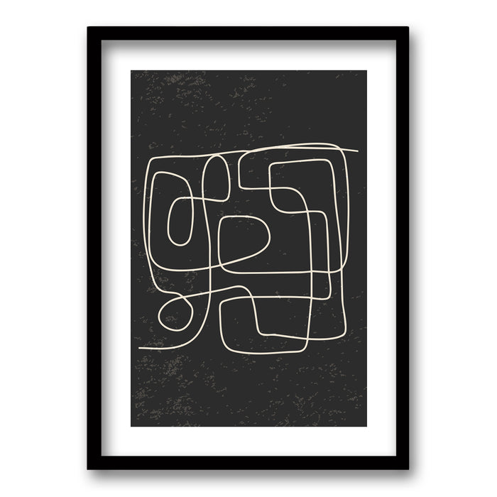 Cuadro Laberinto Fragmentado IV