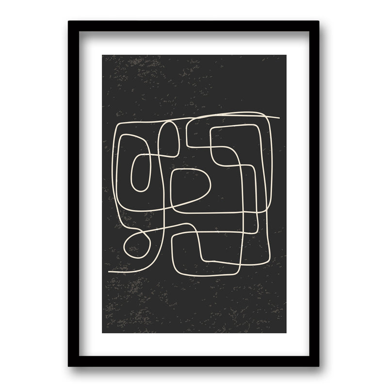 Cuadro Laberinto Fragmentado IV
