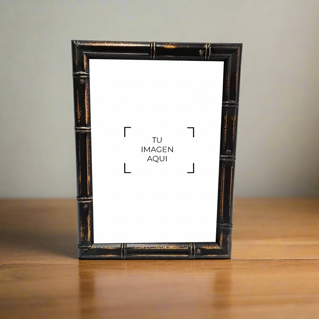 Portaretrato Moldura Bambu