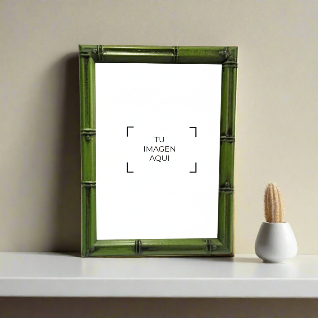 Portaretrato Moldura Bambu