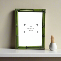 Portaretrato Moldura Bambu