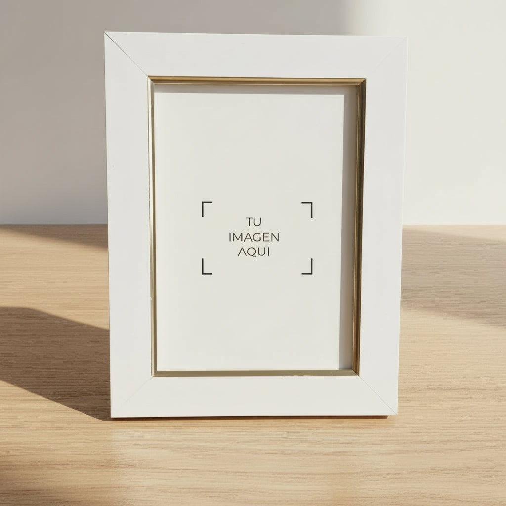 Portaretrato Moldura Clara