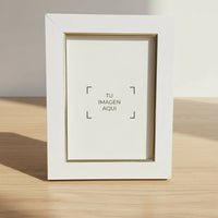 Portaretrato Moldura Clara