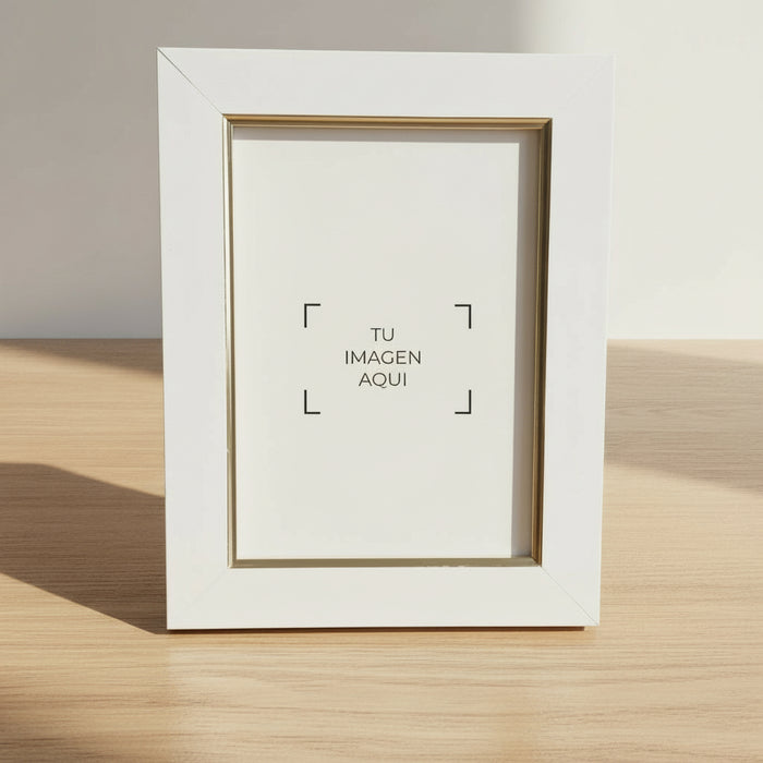 Portaretrato Moldura Clara