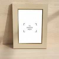 Portaretrato Moldura Clara