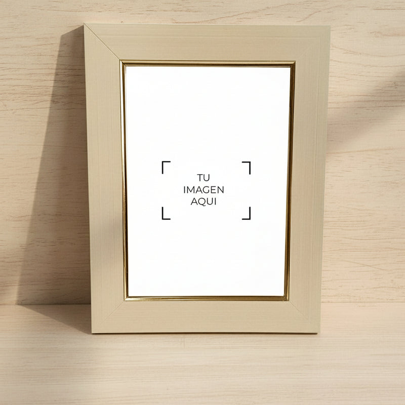 Portaretrato Moldura Clara