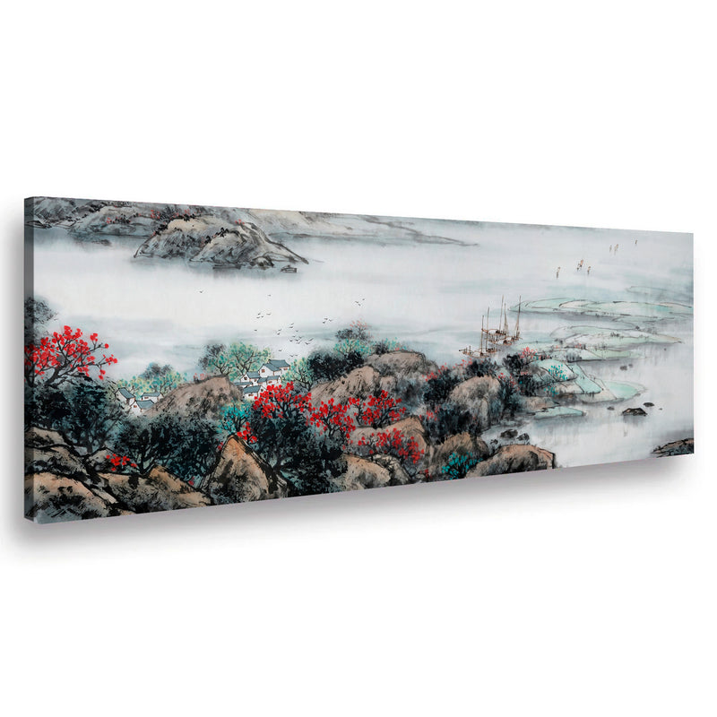 Canvas Paisaje Oriental