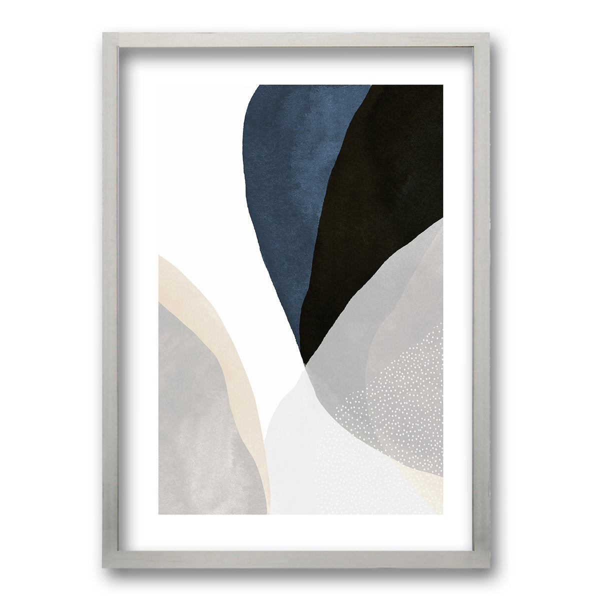 Cuadro Entre Azules y Grises II