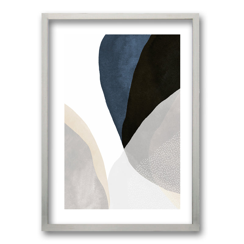Cuadro Entre Azules y Grises II
