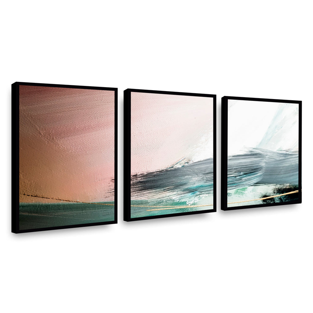 Canvas trio Textured Art I