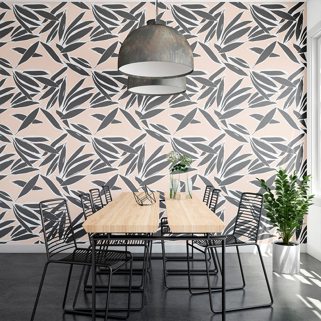 Papel Mural Black Feathers