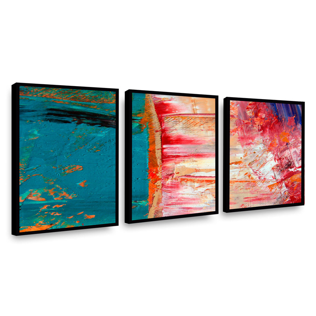 Canvas trio Water & fire