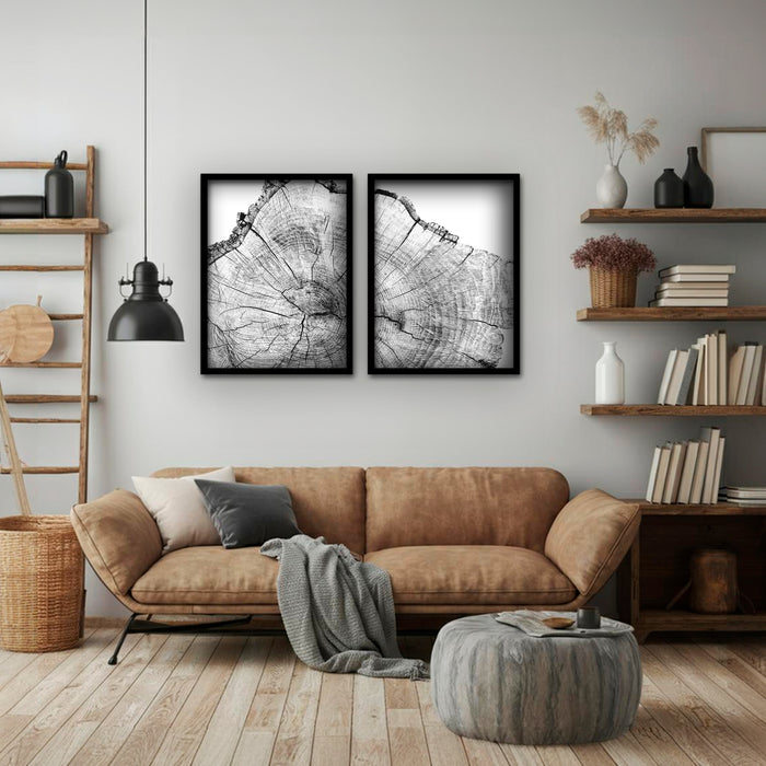 Cuadro Duo Pulso del Bosque