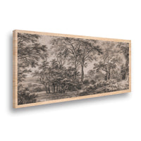 Canvas Arboles a lapiz