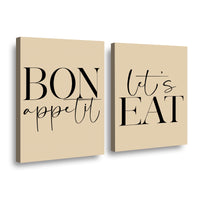 Canvas duo Bon Appetit