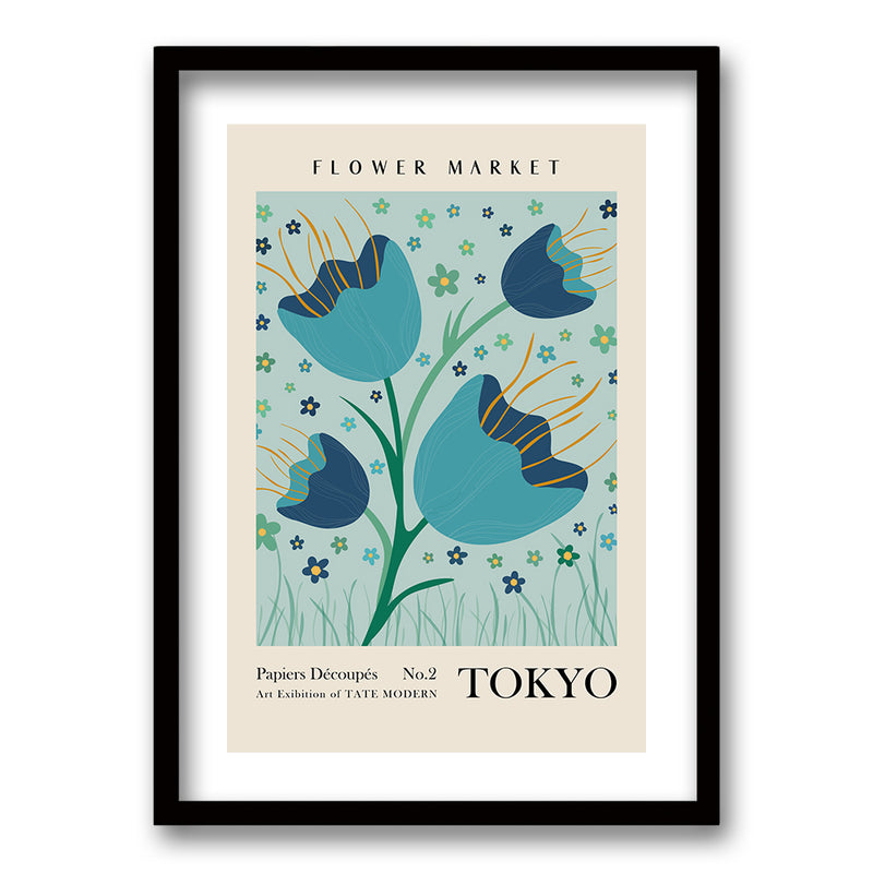 Cuadro Flower Market Tokyo