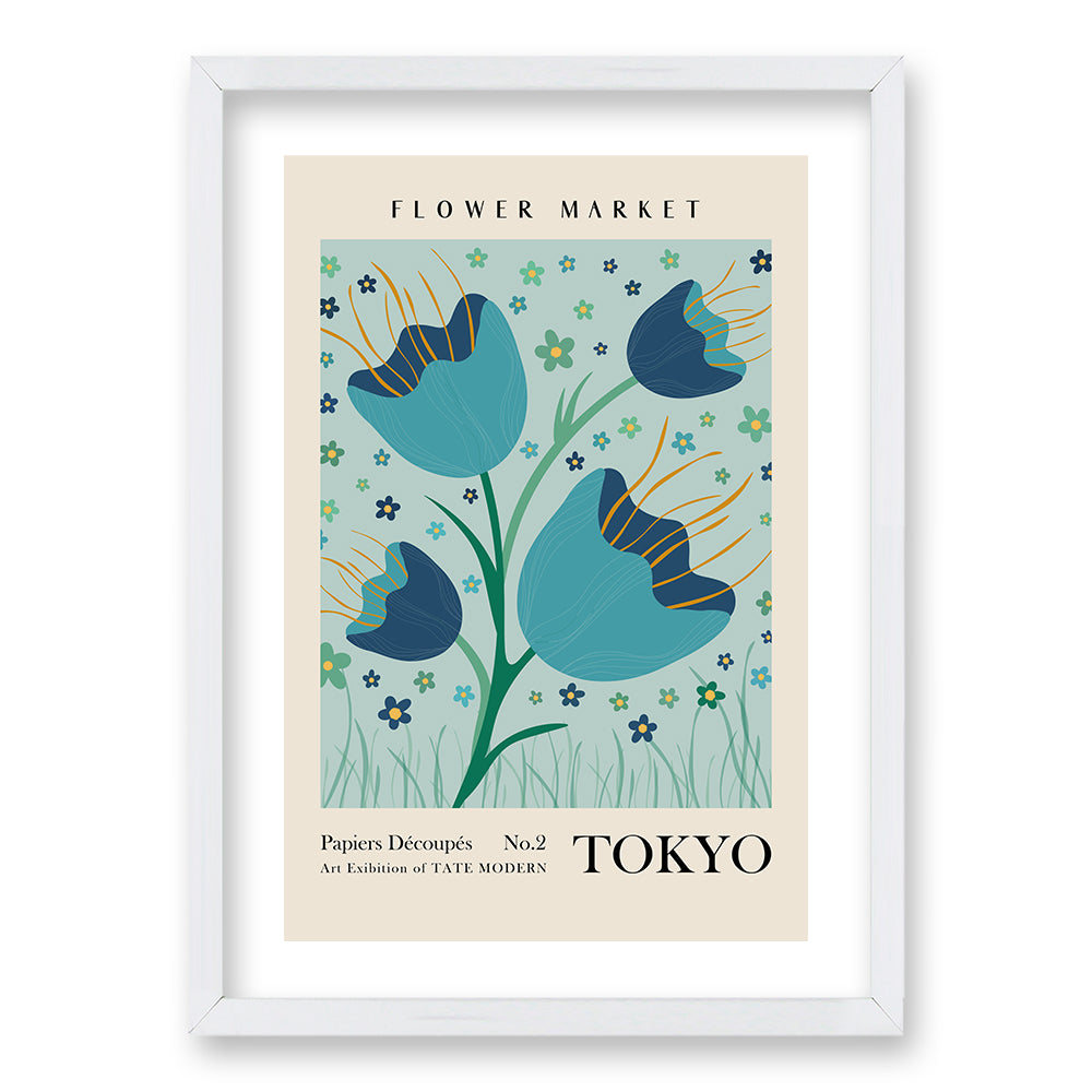 Cuadro Flower Market Tokyo