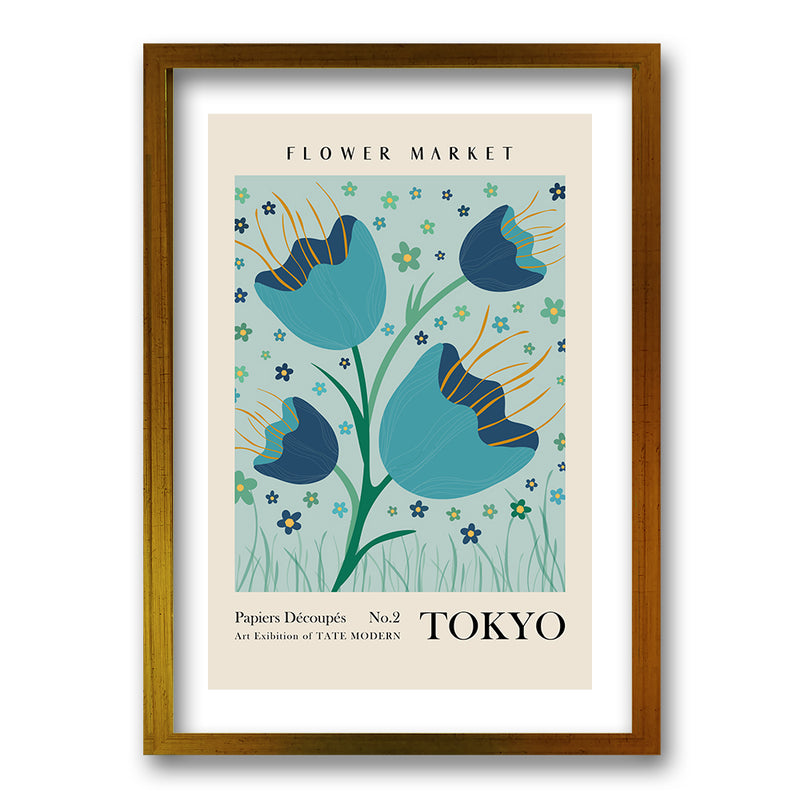 Cuadro Flower Market Tokyo