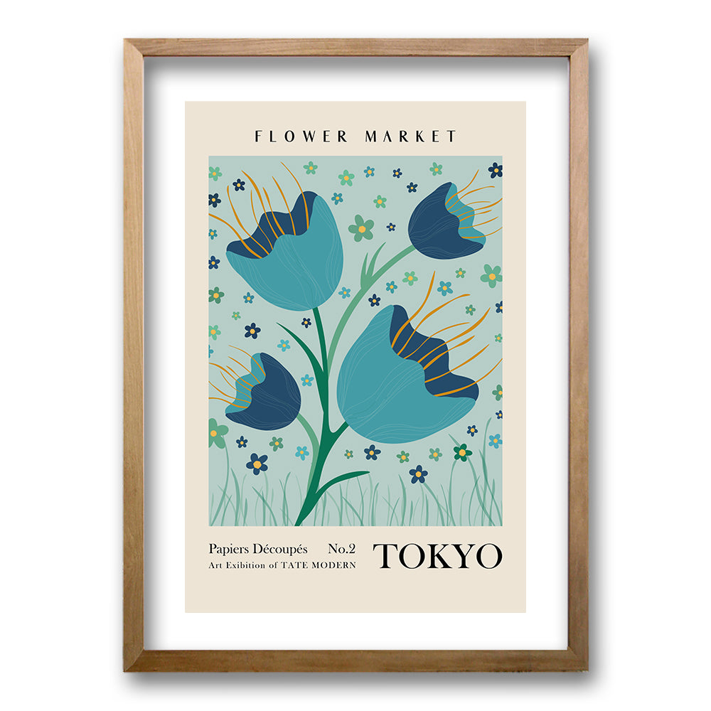 Cuadro Flower Market Tokyo