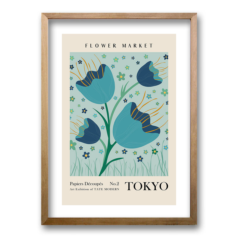 Cuadro Flower Market Tokyo