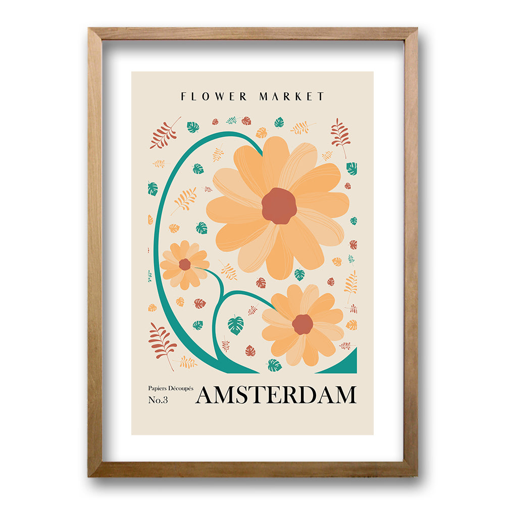 Cuadro Flower Market Amsterdam