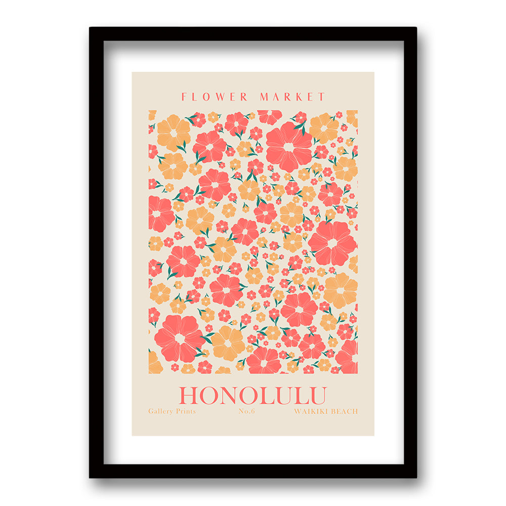 Cuadro Flower Market Honolulu