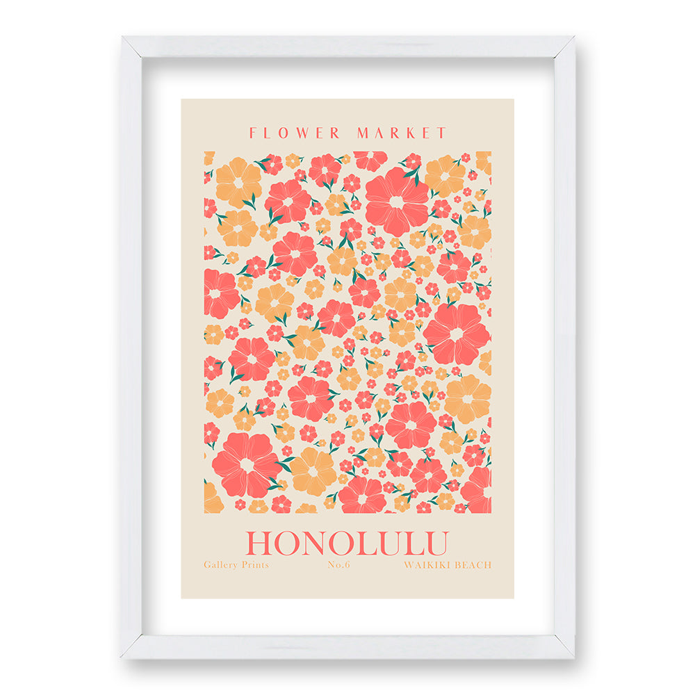 Cuadro Flower Market Honolulu