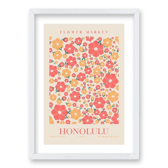Cuadro Flower Market Honolulu