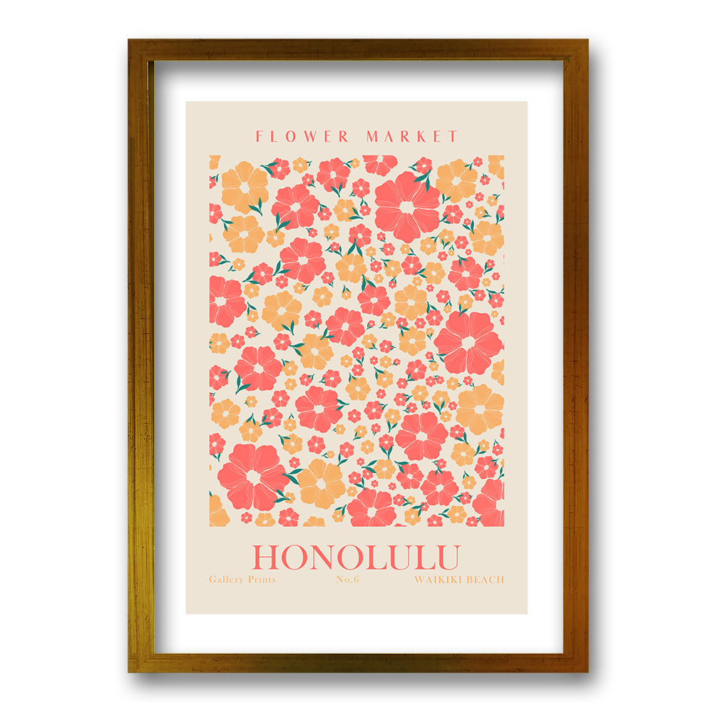 Cuadro Flower Market Honolulu