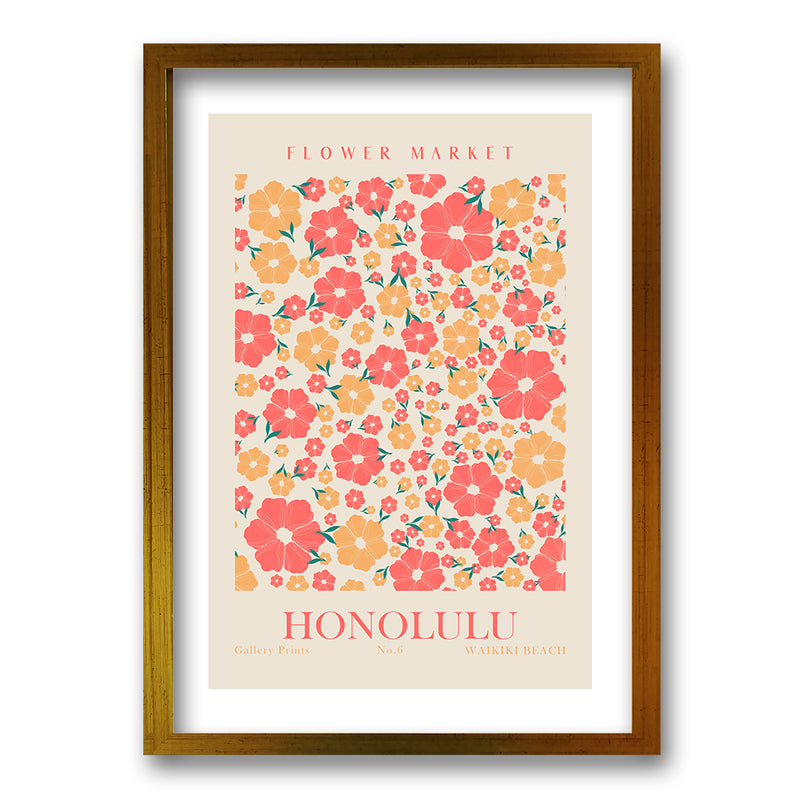 Cuadro Flower Market Honolulu