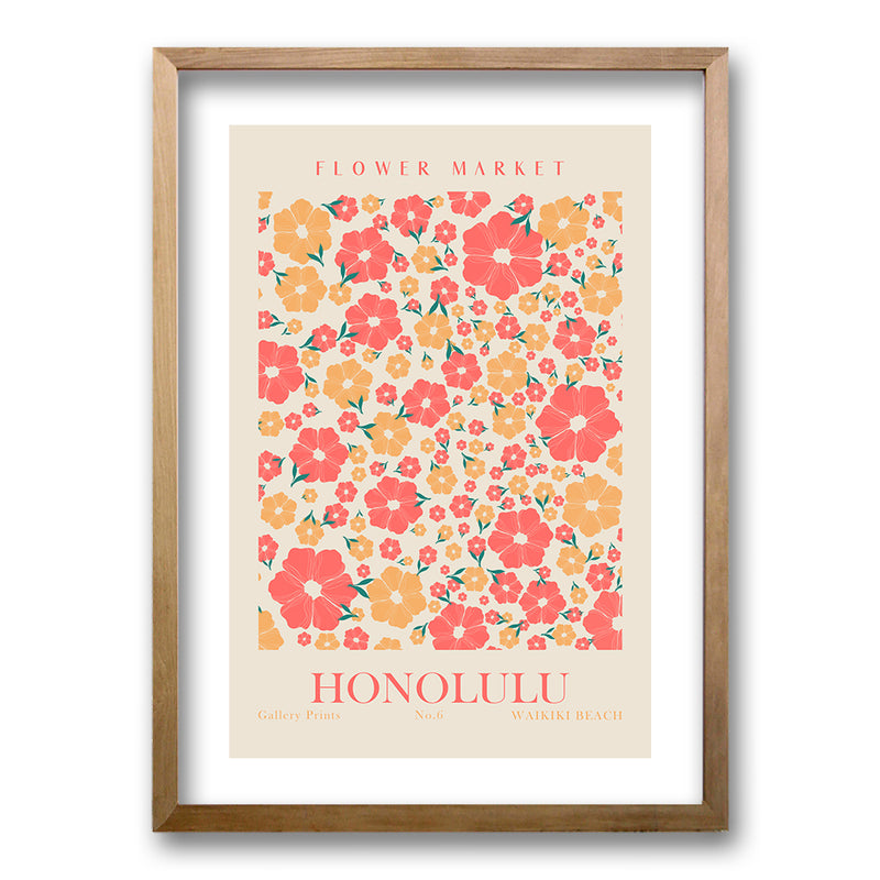 Cuadro Flower Market Honolulu