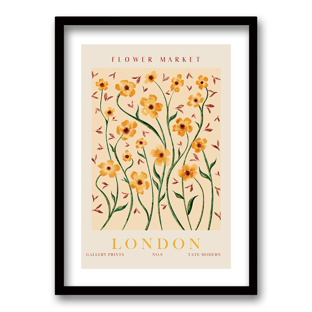 Cuadro Flower Market London