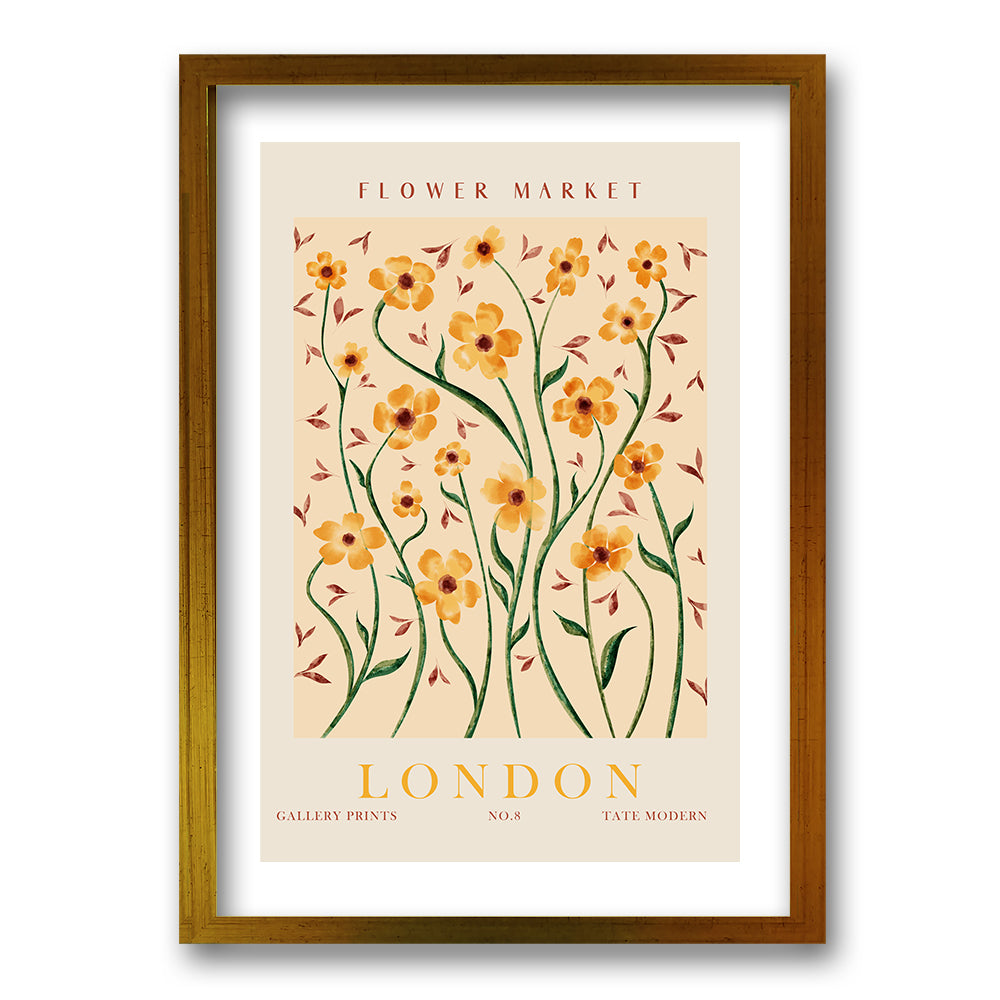 Cuadro Flower Market London