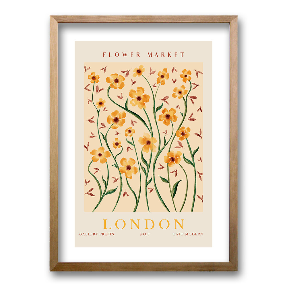 Cuadro Flower Market London