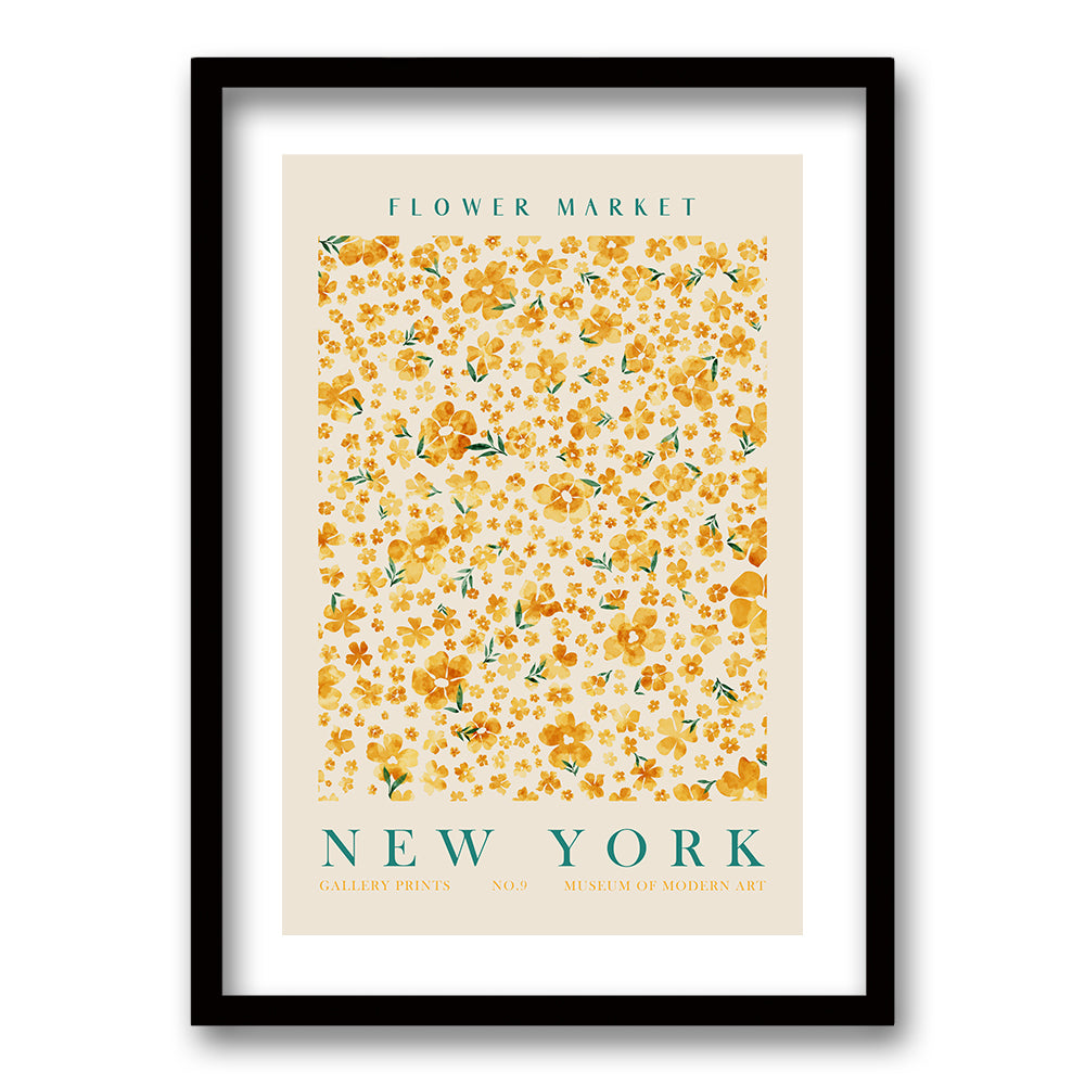 Cuadro Flower Market New York