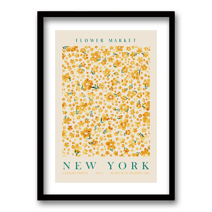Cuadro Flower Market New York
