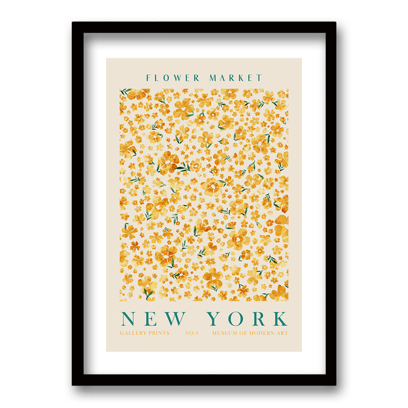 Cuadro Flower Market New York