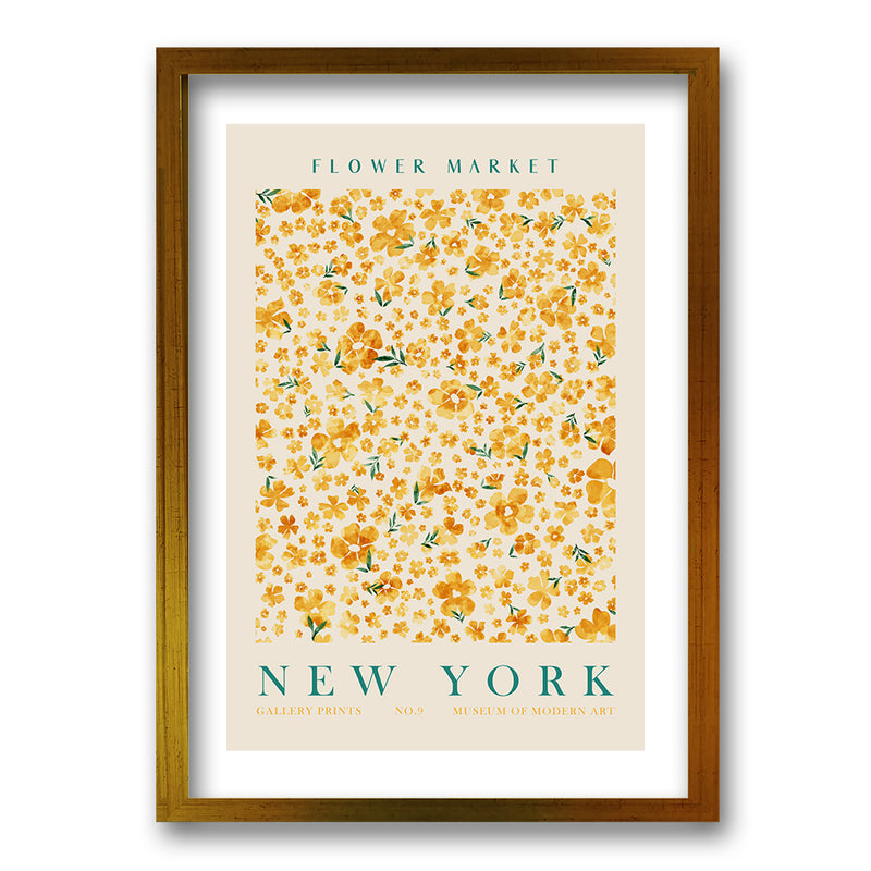 Cuadro Flower Market New York