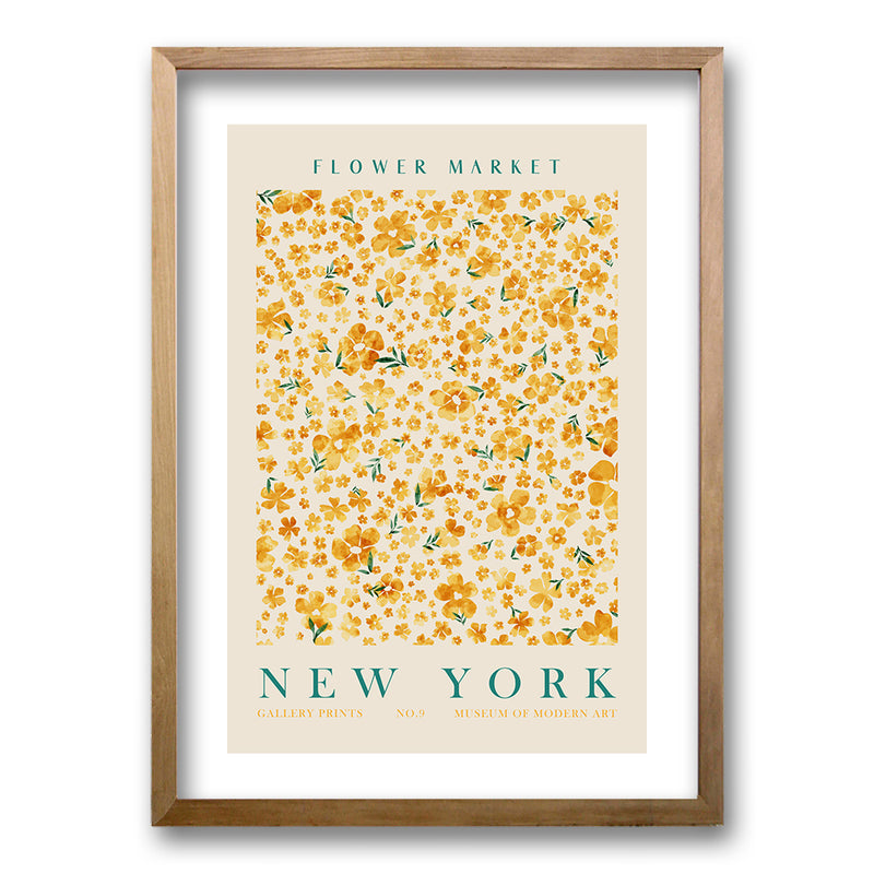 Cuadro Flower Market New York