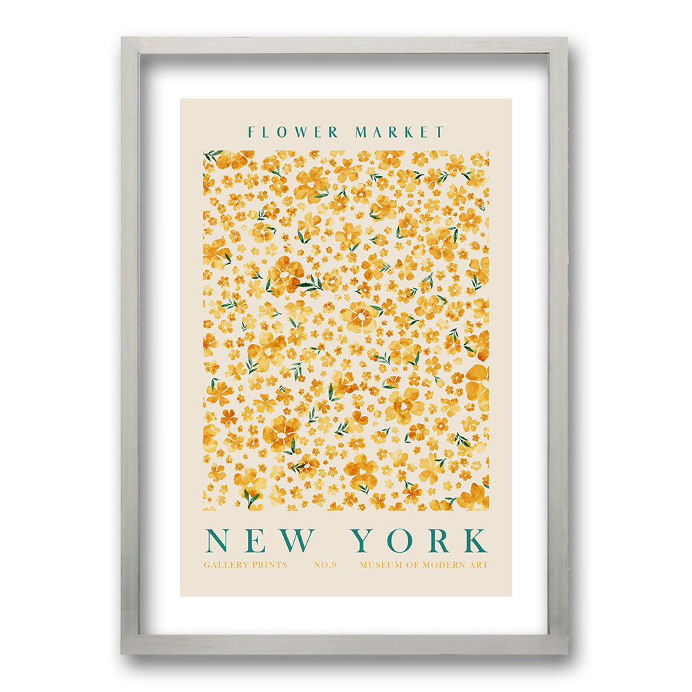 Cuadro Flower Market New York
